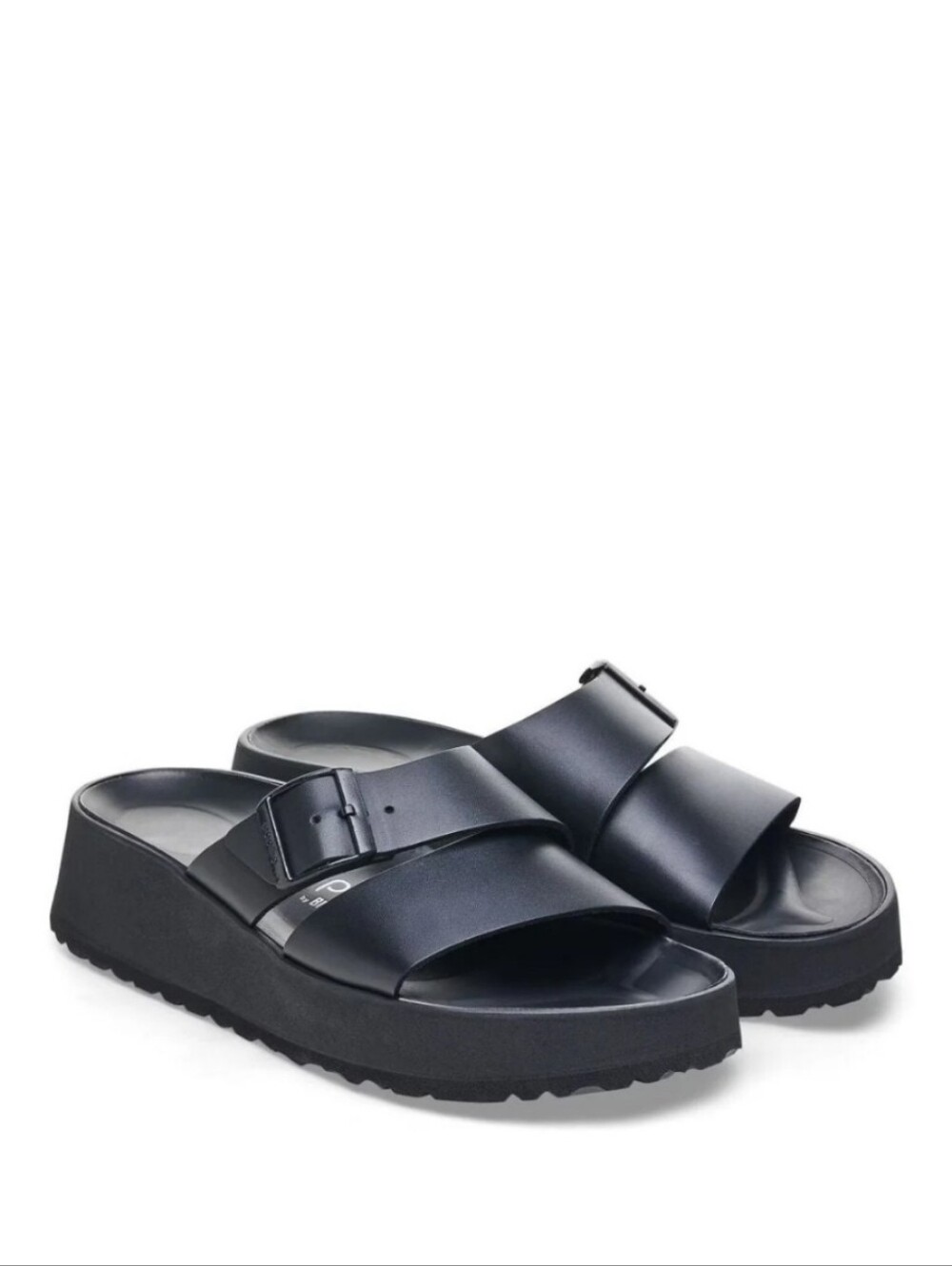 BIRKENSTOCK WOMEN'S ALMINA LEATHER IN BLACK Size 38
